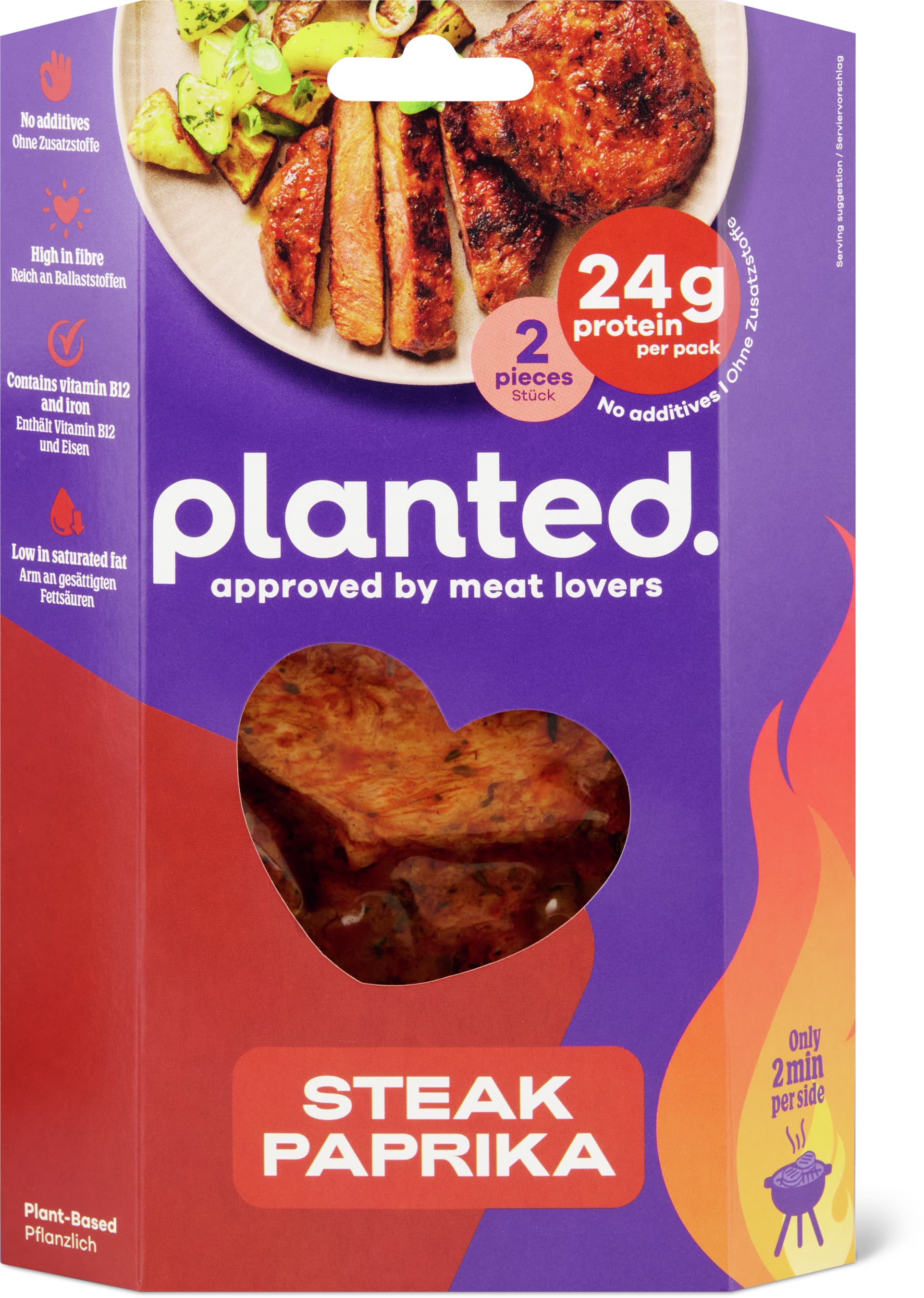 Planted Steak Paprika vegan 160g